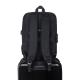 Innovador mochila con carcasa de policarbonato