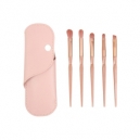 Elegante set de brochas para maquillaje incluye 5 pz