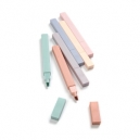 Bonito set de 6 marcadores con tonalidades pastel