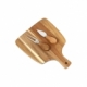 Set de quesos fabricado en madera de acacia, incluye utensilios