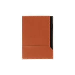Elegante libreta hecho de poliuretano con cartulina