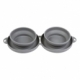 Plato doble compartimento para alimento de mascota cap de 250 ml