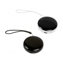 Power bank diseño circular con capacidad de 10000 mAh con 4 cables