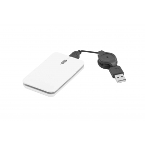 Mouse con luz blanca