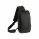 Elegante bolso color negro cuenta con tela oxford