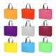 Bolsa fabricada en tela non woven laminado con asas superiores