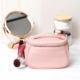 bonita bolsa cosmetiquera fabricada en cuero sintético