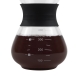 Elegante cafetera de goteo de vidrio incluye filtro