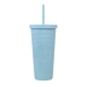 Termo de plástico con doble pared capacidad de 665 ml