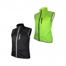 Chaleco para ciclista de poliéster con 2 bolsas