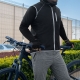 Chaleco para ciclista de poliéster con 2 bolsas