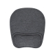 Mouse pad de poliéster que incluye cojín para descansar muñeca