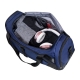 Maleta deportiva con bolsa frontal con cierre