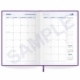 Agendario tipo diario 2025 tipo cuaderno