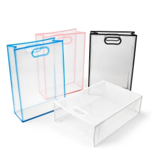 Bolsa de pvc con fuelle GIFT