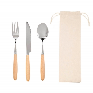Set de cubiertos de acero inoxidable TOMMER
