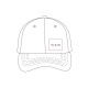 Gorra cachucha de mezclilla Gang 6 gajos
