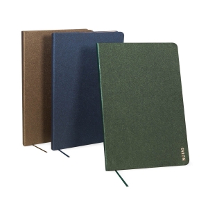 Libreta con destellos metalizados y canto rose gold ANDIKA