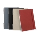 Libreta con espiral metalico POE