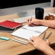 Libreta con espiral metalico POE