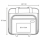 Portalaptop tipo trolley con rueditas Rolling laptop case