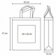 Bolsa SENDA de nonwoven 20 x 20 con asas