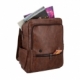 Mochila de curpiel de 1 compatimiento 2 broches