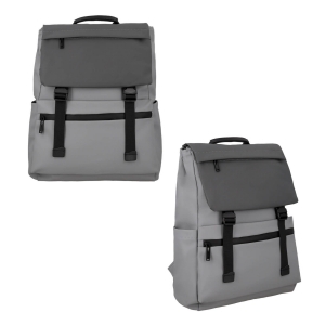 Mochila de poliéster con 2 bolsa laterales