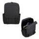 Back pack de vinipiel con cierre y broches magnéticos