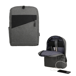 Back pack fabricada de políester 1 espacio para uan laptop