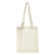 Mini bolsa de algodón cosida con asa
