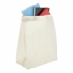 Mini bolsa de algodón cosida con asa