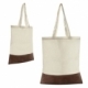 Elegante Bolsa de mano hecha con algodón y asas