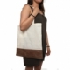 Elegante Bolsa de mano hecha con algodón y asas
