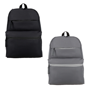 Back pack fabricado de poliéster con 3 compartimientos
