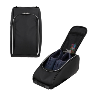 Zapatera portátil de curpiel con 1 compartimiento