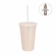 Vaso de plástico con materiales reciclados cap de 500 ml