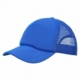 Sencilla gorra fabricada de poliéster con broche de plastico ajustable