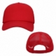Sencilla gorra fabricada de poliéster con broche de plastico ajustable