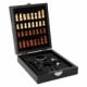 Set de vinos con 4 accesorios y juego de ajedrez