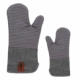 Guantes de cocina de poliéster con antiderrapante