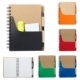 Libreta ecológica de cartón con ranura porta tarjetas