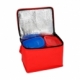 Lonchera de non woven con interior metalizado y asa