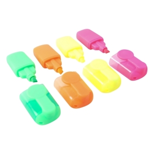 Mini set de 4 marca textos de diferentes colores
