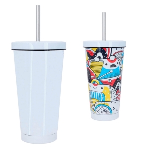Termo con doble pared de acero inoxidable cap 590 ml