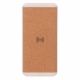Power bank de corcho con plástico capacidad de 10 000 mAh