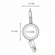 Cargador mutifuncional circular con entrada USB y tipo C