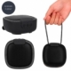 Bocina bluetooth portatil con acabado rubber