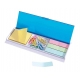 Set para oficina de notas y clips con estuche