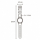 Elegante smartwatch multifuncional con 20 funciones